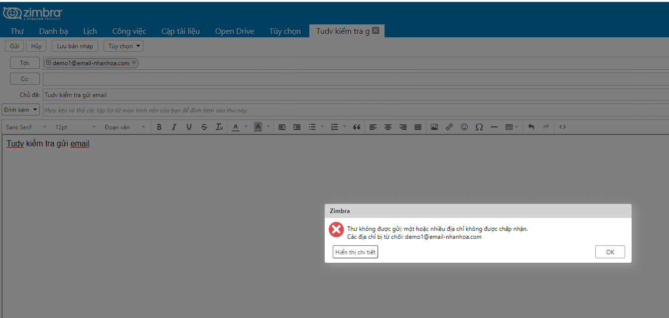 Chặn mail gửi đến Distribution Lists Zimbra Nhan Hoa Knowledgebase