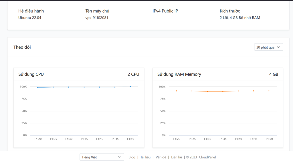 Giới thiệu và hướng dẫn cài đặt CloudPanel - Nhan Hoa Knowledgebase