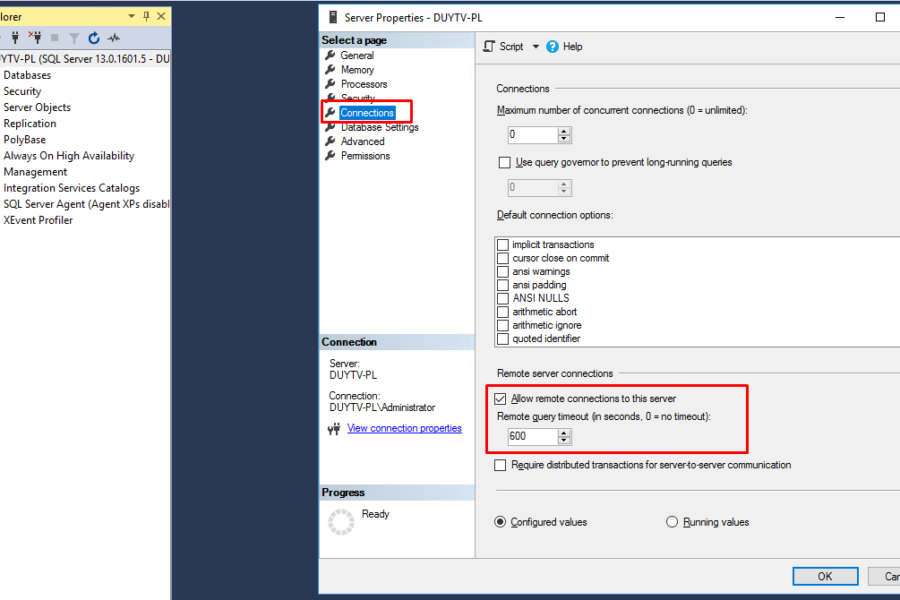 Hướng dẫn mở port 1433 để Remote SQL Server