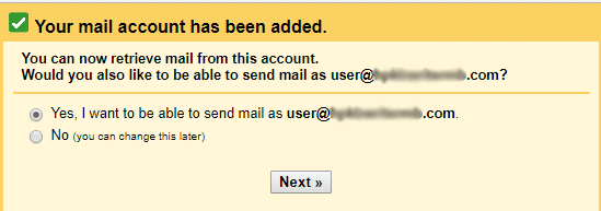 gửi email từ tên miền gmail