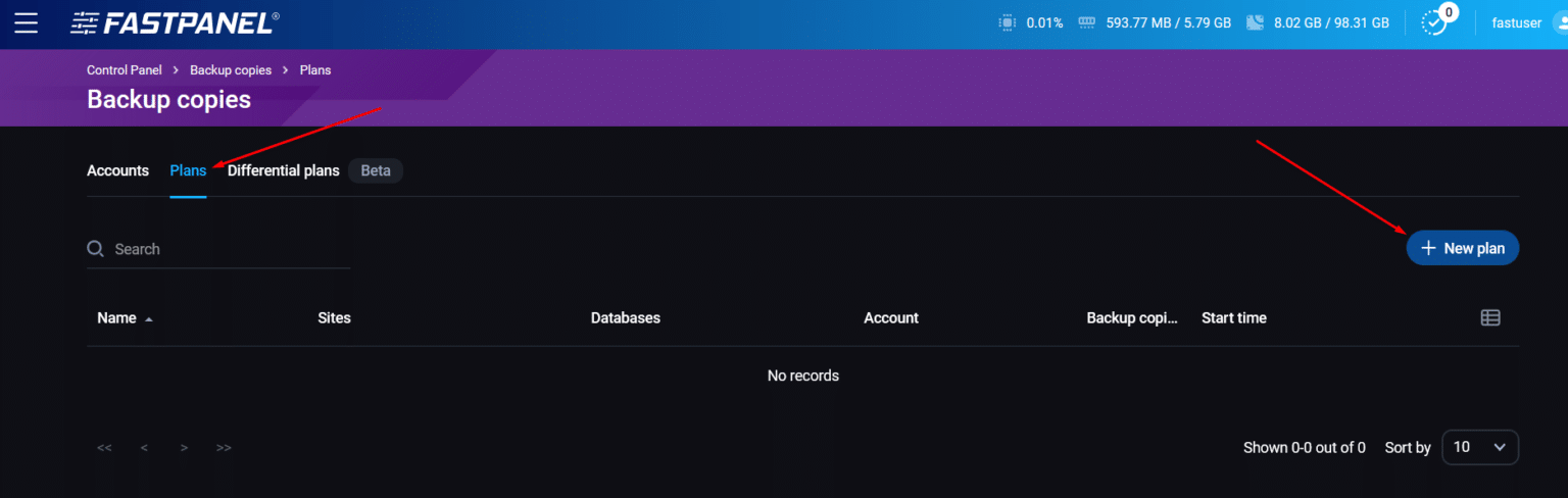 [FastPanel] Hướng Dẫn Backup Và Khôi Phục Dữ Liệu FASTPANEL Với Google ...